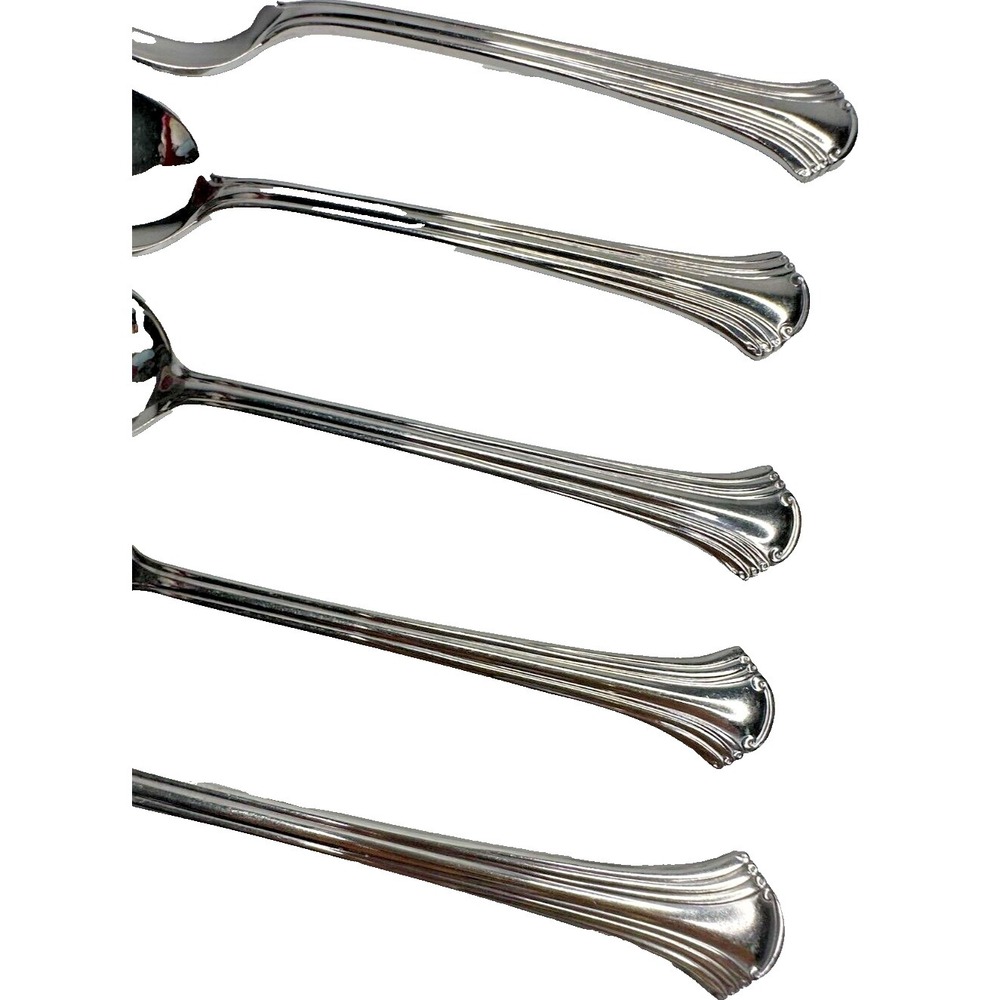 Oneida Scroll Stainless Flatware 10 Pc Knife fork Spoons Replacement